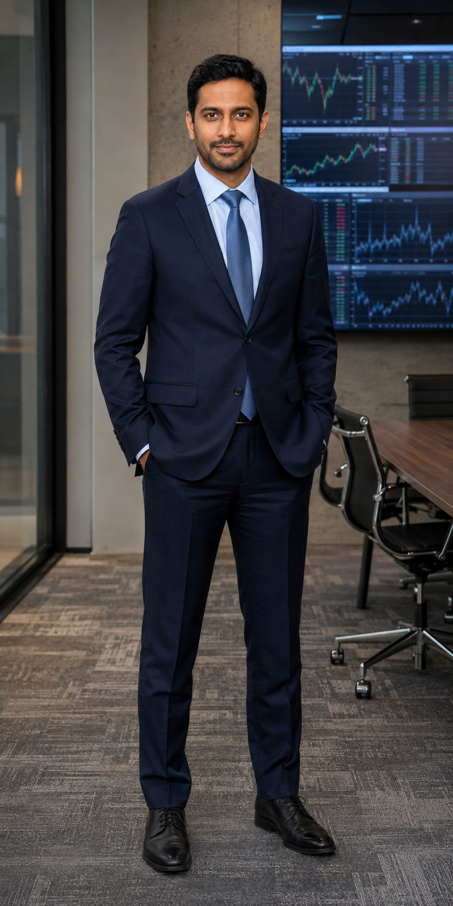 Full portrait of Arjun Rao
