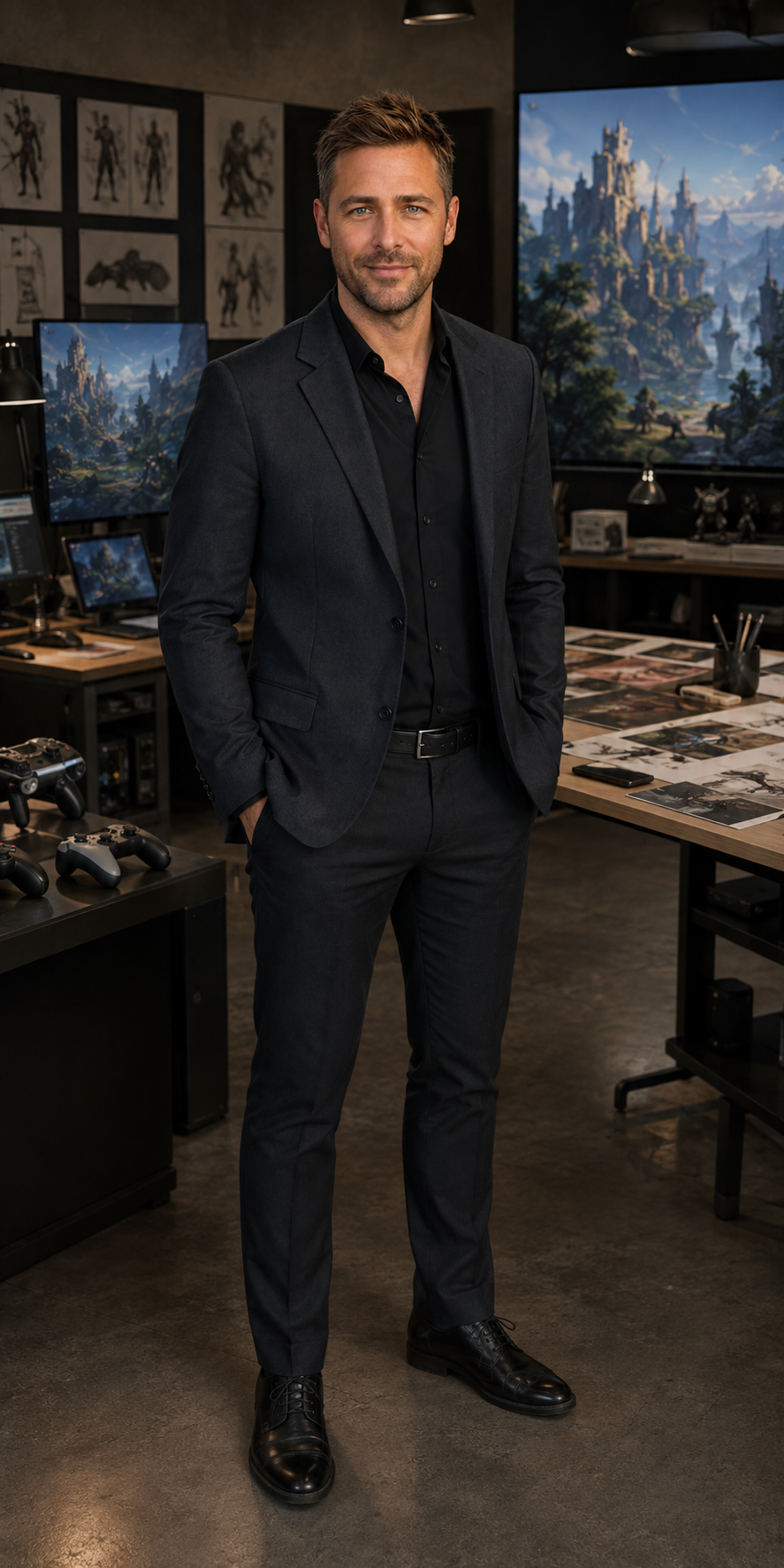 Full portrait of Ethan Cole